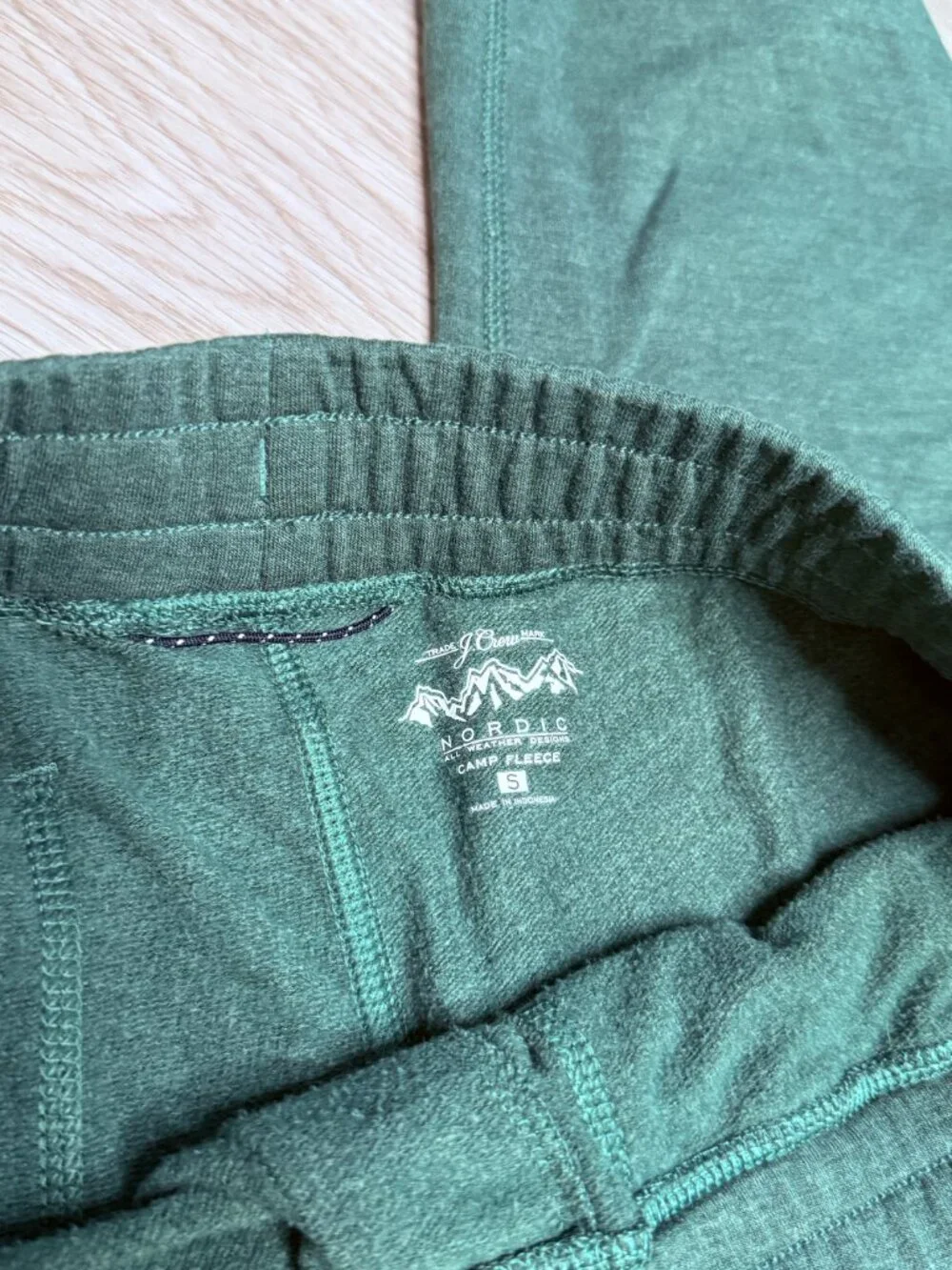 J. Crew Nordic Camp Fleece Sweatpants